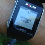 Min Polar V800 manglet GPS-signal i noen sekunder på en tur. 